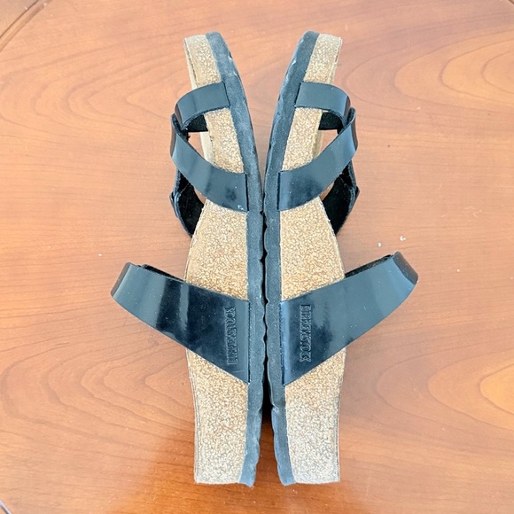 Birkenstock Mayari Black Patent Birko-Flor Sandals | EU 38 - Picture 7 of 7